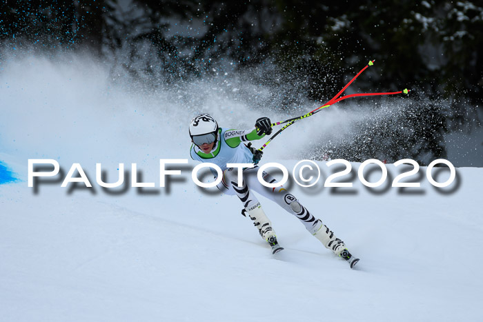 FIS Super-G, Damen + Herren, Rennen 1 + 2, 13.02.2020