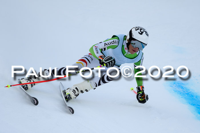 FIS Super-G, Damen + Herren, Rennen 1 + 2, 13.02.2020