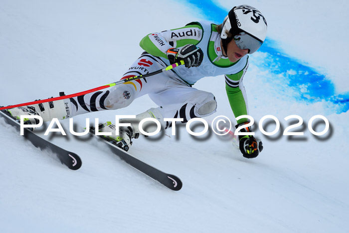 FIS Super-G, Damen + Herren, Rennen 1 + 2, 13.02.2020