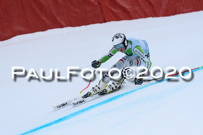 FIS Super-G, Damen + Herren, Rennen 1 + 2, 13.02.2020