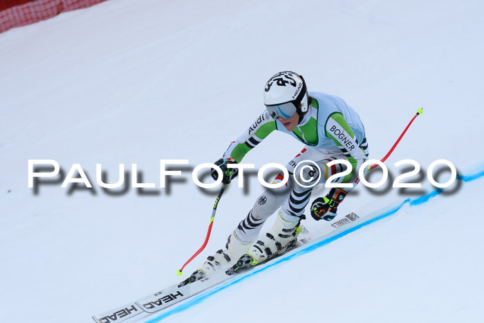 FIS Super-G, Damen + Herren, Rennen 1 + 2, 13.02.2020