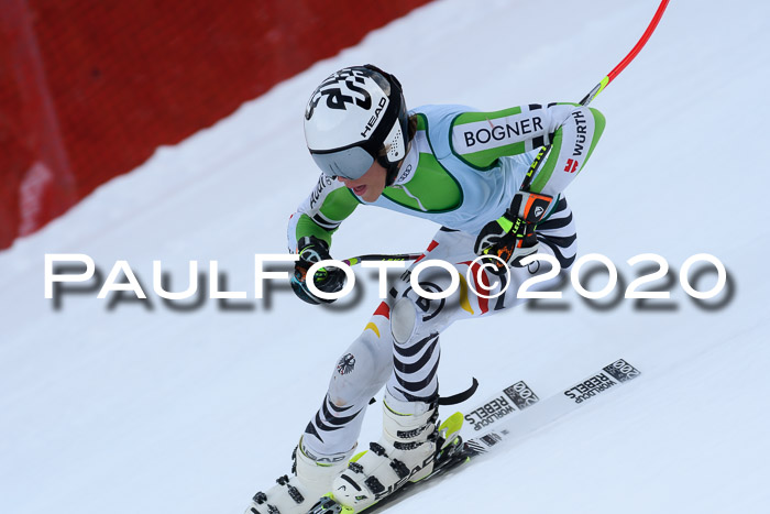 FIS Super-G, Damen + Herren, Rennen 1 + 2, 13.02.2020