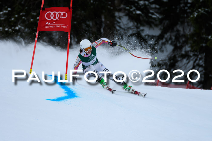 FIS Super-G, Damen + Herren, Rennen 1 + 2, 13.02.2020