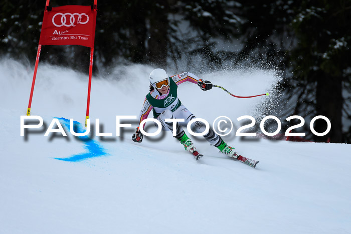 FIS Super-G, Damen + Herren, Rennen 1 + 2, 13.02.2020