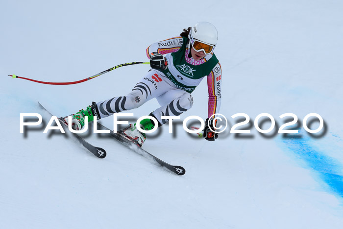 FIS Super-G, Damen + Herren, Rennen 1 + 2, 13.02.2020