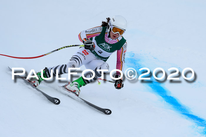 FIS Super-G, Damen + Herren, Rennen 1 + 2, 13.02.2020