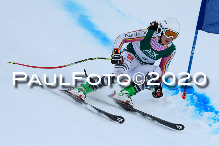 FIS Super-G, Damen + Herren, Rennen 1 + 2, 13.02.2020