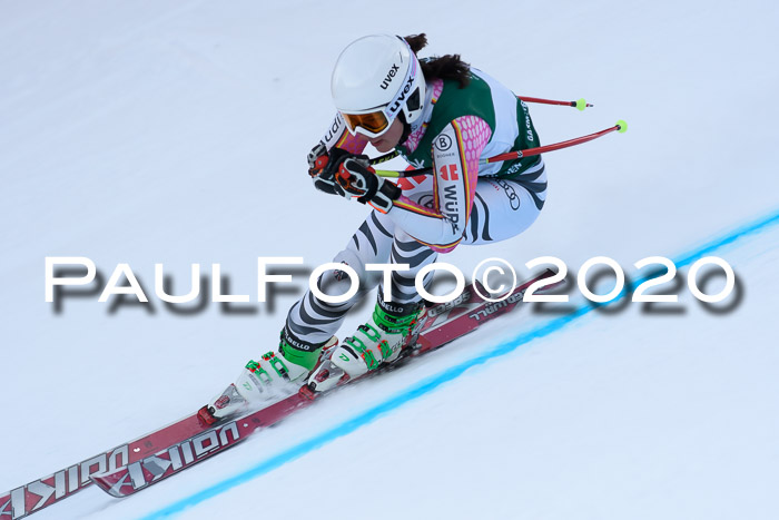 FIS Super-G, Damen + Herren, Rennen 1 + 2, 13.02.2020
