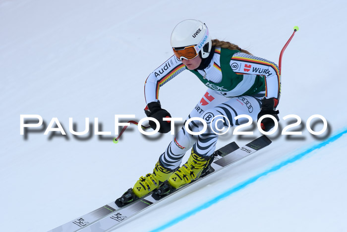 FIS Super-G, Damen + Herren, Rennen 1 + 2, 13.02.2020