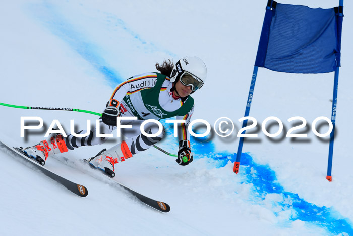 FIS Super-G, Damen + Herren, Rennen 1 + 2, 13.02.2020