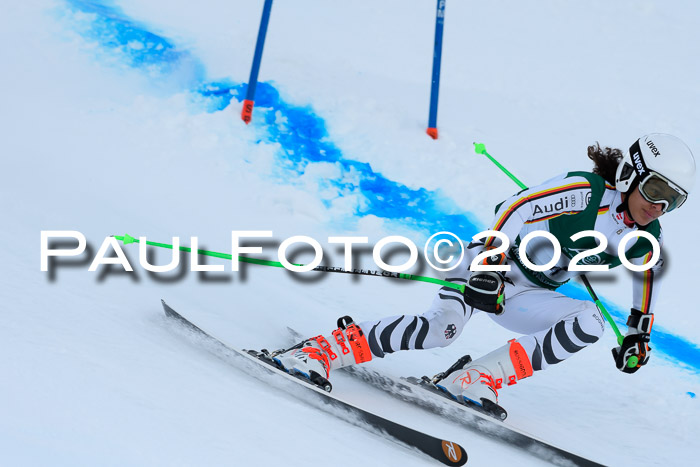 FIS Super-G, Damen + Herren, Rennen 1 + 2, 13.02.2020