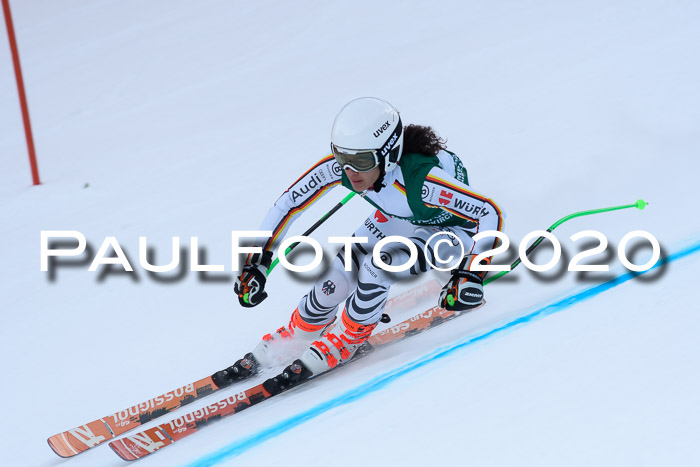 FIS Super-G, Damen + Herren, Rennen 1 + 2, 13.02.2020