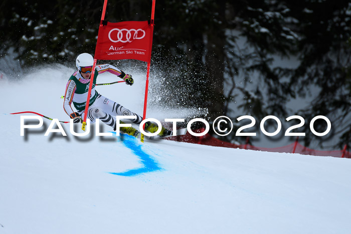 FIS Super-G, Damen + Herren, Rennen 1 + 2, 13.02.2020