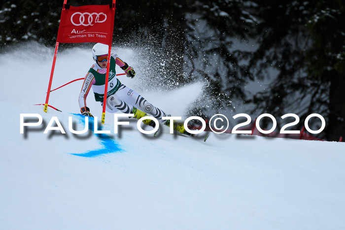 FIS Super-G, Damen + Herren, Rennen 1 + 2, 13.02.2020