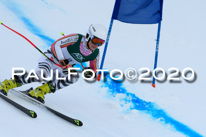 FIS Super-G, Damen + Herren, Rennen 1 + 2, 13.02.2020