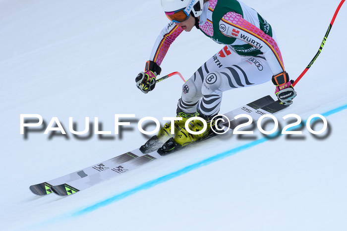 FIS Super-G, Damen + Herren, Rennen 1 + 2, 13.02.2020