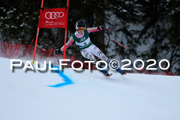 FIS Super-G, Damen + Herren, Rennen 1 + 2, 13.02.2020