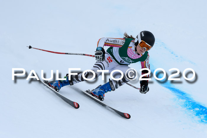 FIS Super-G, Damen + Herren, Rennen 1 + 2, 13.02.2020