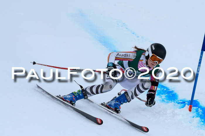 FIS Super-G, Damen + Herren, Rennen 1 + 2, 13.02.2020