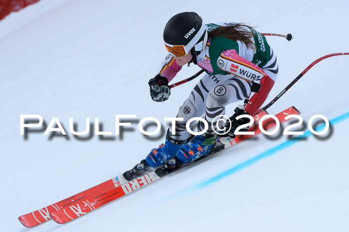 FIS Super-G, Damen + Herren, Rennen 1 + 2, 13.02.2020