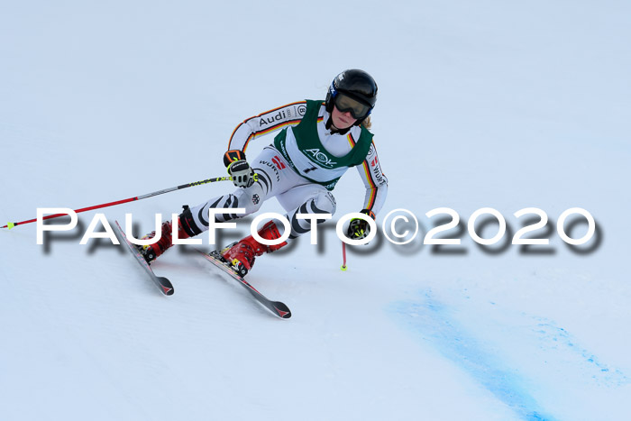 FIS Super-G, Damen + Herren, Rennen 1 + 2, 13.02.2020