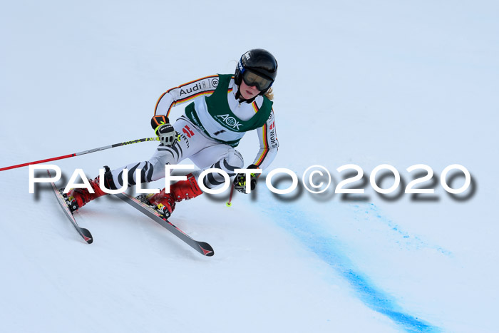 FIS Super-G, Damen + Herren, Rennen 1 + 2, 13.02.2020