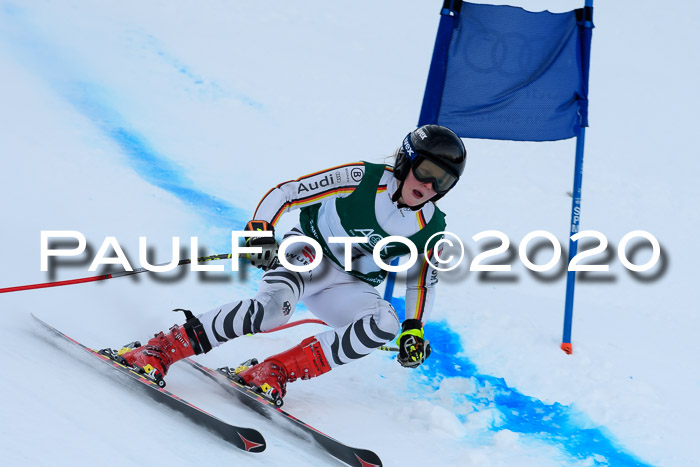 FIS Super-G, Damen + Herren, Rennen 1 + 2, 13.02.2020