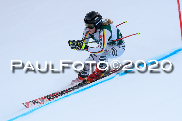 FIS Super-G, Damen + Herren, Rennen 1 + 2, 13.02.2020