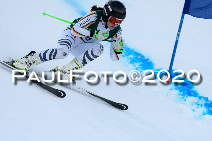 FIS Super-G, Damen + Herren, Rennen 1 + 2, 13.02.2020