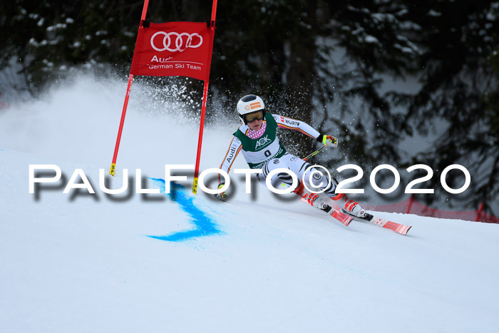 FIS Super-G, Damen + Herren, Rennen 1 + 2, 13.02.2020