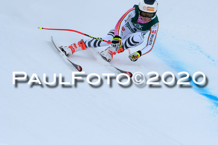 FIS Super-G, Damen + Herren, Rennen 1 + 2, 13.02.2020