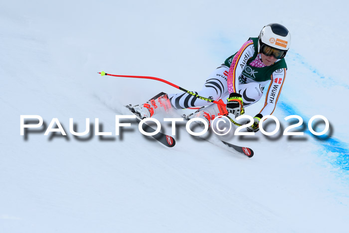 FIS Super-G, Damen + Herren, Rennen 1 + 2, 13.02.2020