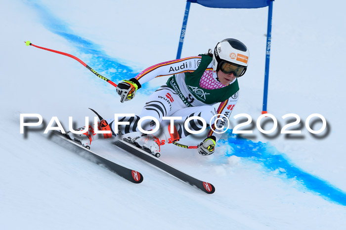 FIS Super-G, Damen + Herren, Rennen 1 + 2, 13.02.2020