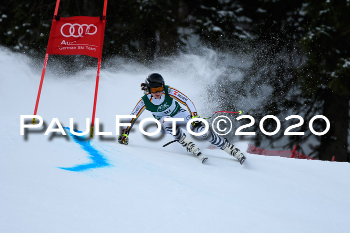 FIS Super-G, Damen + Herren, Rennen 1 + 2, 13.02.2020
