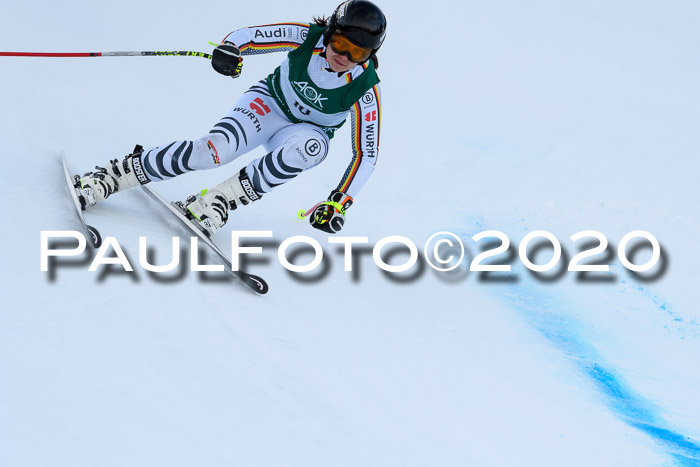 FIS Super-G, Damen + Herren, Rennen 1 + 2, 13.02.2020