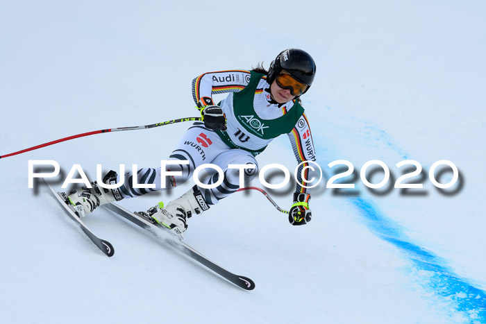 FIS Super-G, Damen + Herren, Rennen 1 + 2, 13.02.2020