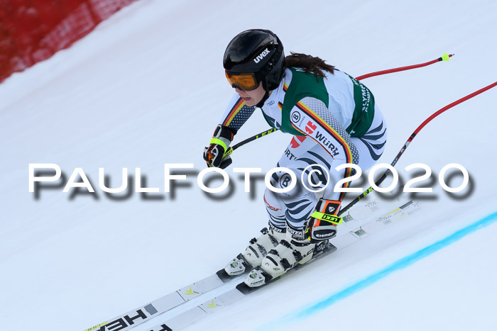 FIS Super-G, Damen + Herren, Rennen 1 + 2, 13.02.2020