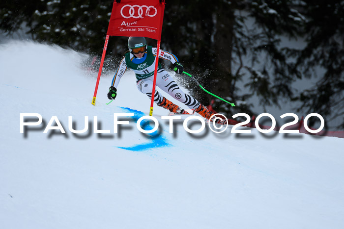 FIS Super-G, Damen + Herren, Rennen 1 + 2, 13.02.2020