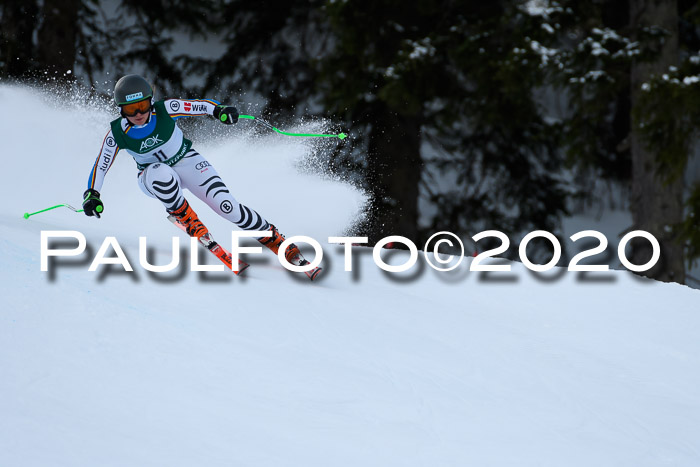 FIS Super-G, Damen + Herren, Rennen 1 + 2, 13.02.2020