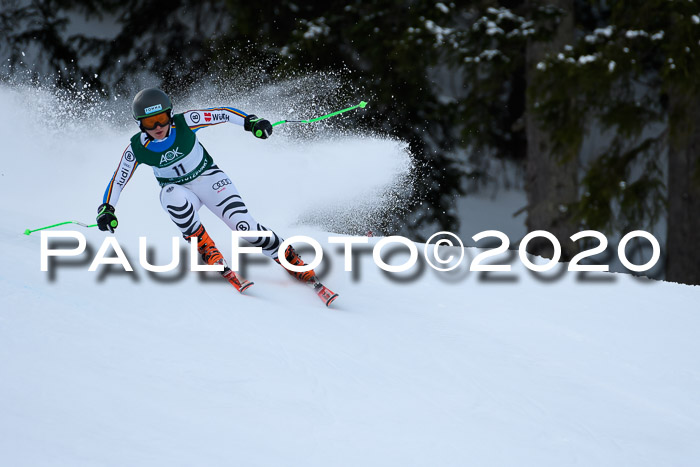 FIS Super-G, Damen + Herren, Rennen 1 + 2, 13.02.2020