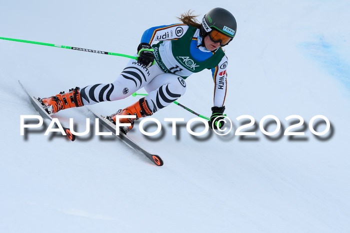 FIS Super-G, Damen + Herren, Rennen 1 + 2, 13.02.2020