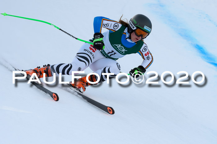 FIS Super-G, Damen + Herren, Rennen 1 + 2, 13.02.2020