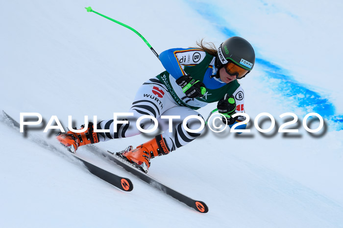FIS Super-G, Damen + Herren, Rennen 1 + 2, 13.02.2020