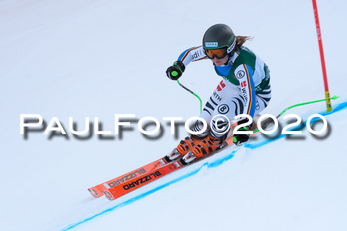 FIS Super-G, Damen + Herren, Rennen 1 + 2, 13.02.2020