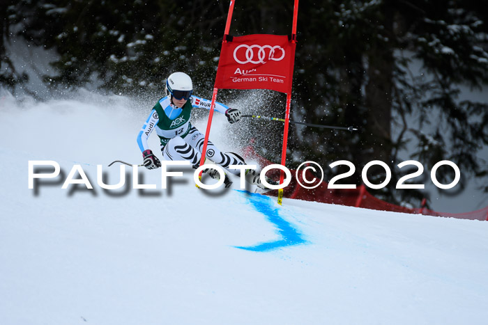 FIS Super-G, Damen + Herren, Rennen 1 + 2, 13.02.2020