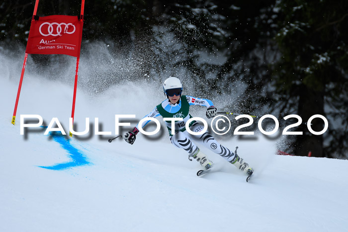 FIS Super-G, Damen + Herren, Rennen 1 + 2, 13.02.2020