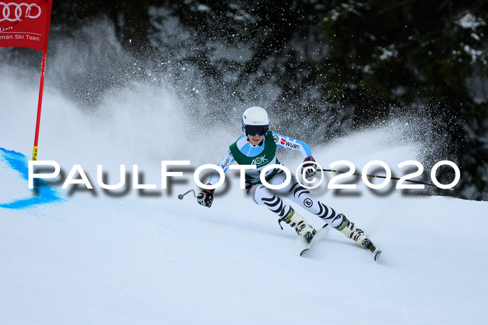 FIS Super-G, Damen + Herren, Rennen 1 + 2, 13.02.2020