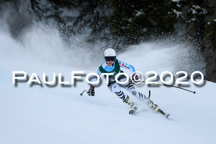 FIS Super-G, Damen + Herren, Rennen 1 + 2, 13.02.2020