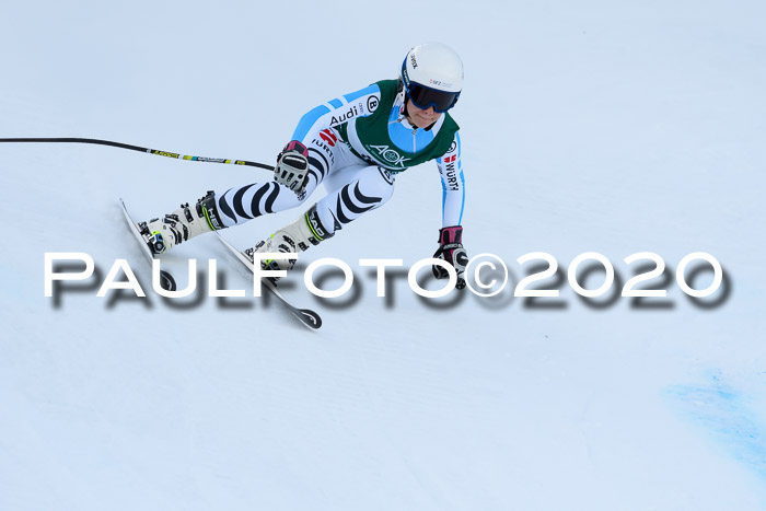 FIS Super-G, Damen + Herren, Rennen 1 + 2, 13.02.2020
