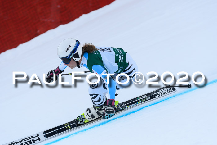 FIS Super-G, Damen + Herren, Rennen 1 + 2, 13.02.2020